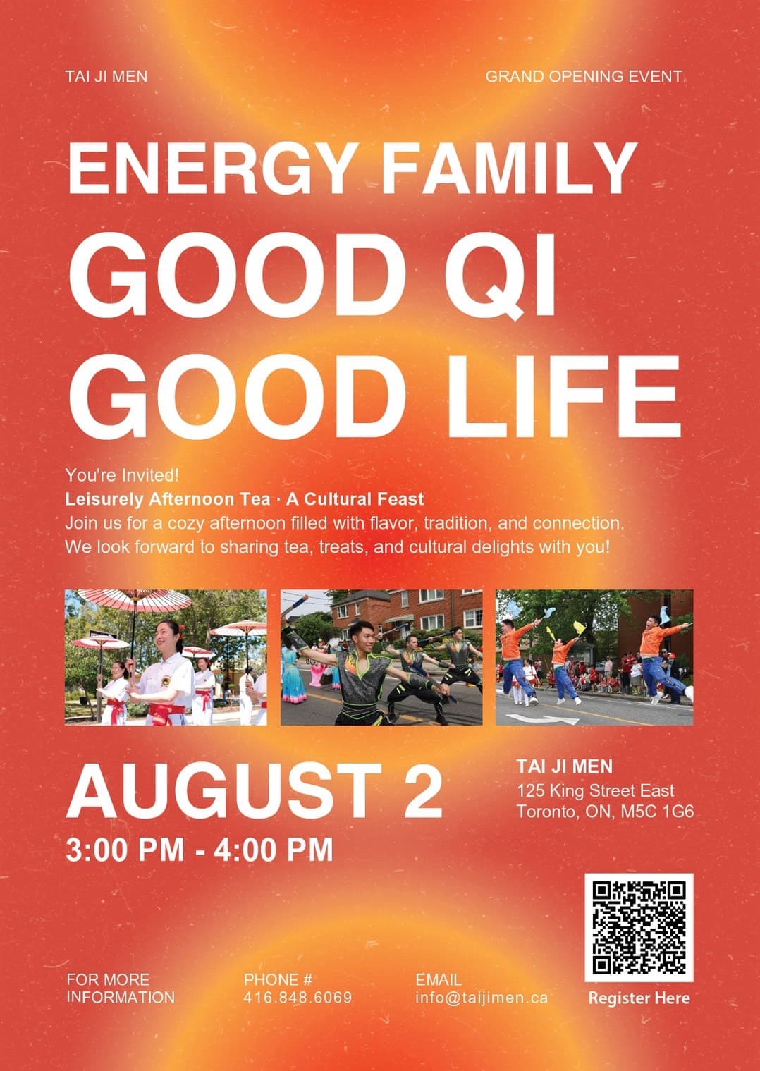 August Event Poster